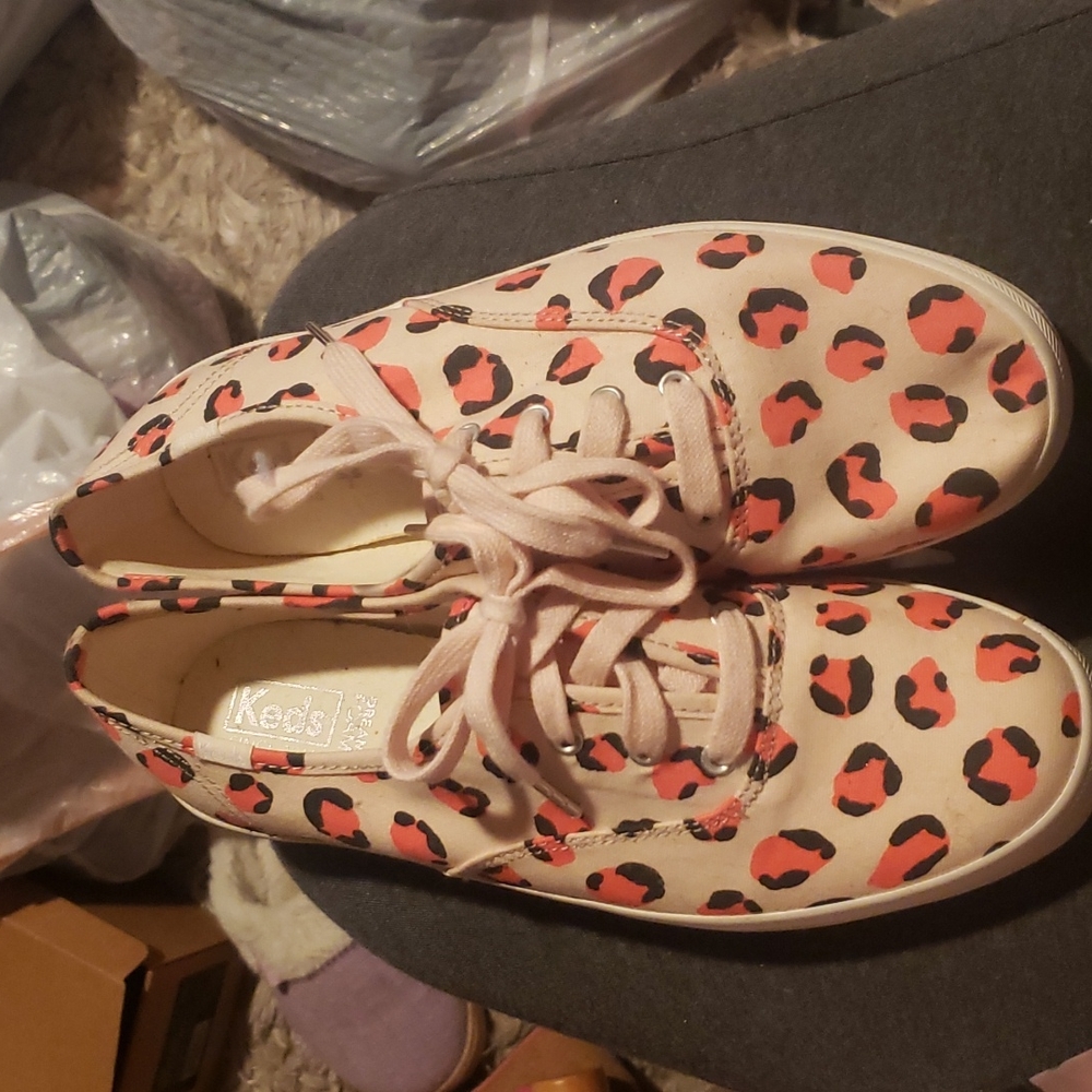 NWOB CHEETAH PATTERN KEDS